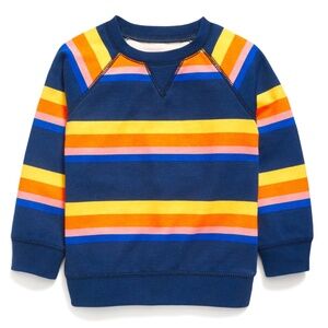 *Printed Crew-Neck Sweatshirt for Toddler Boys*